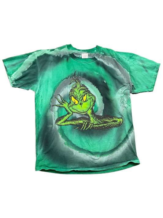 Vintage 1997 Dr Seuss The Grinch Tie Dye T Shirt XLarge