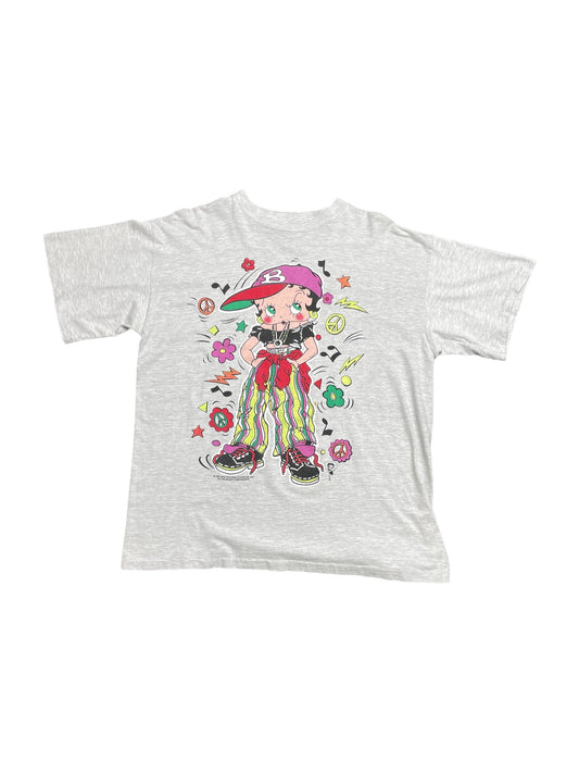 Vintage 1993 Hip Hop Betty Boop T Shirt XLarge