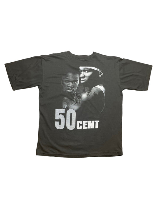 Vintage 90s 50 Cent Rap Tshirt Medium