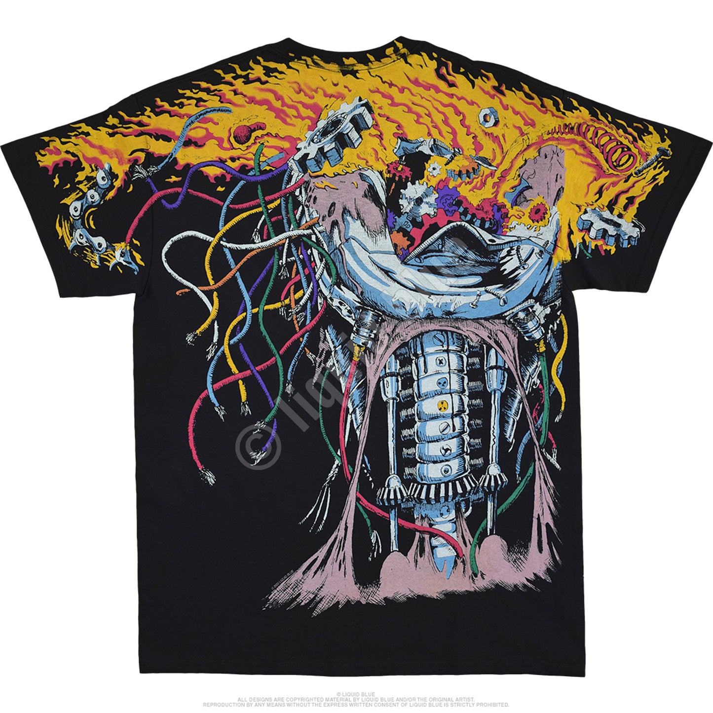 Liquid Blue Overload Weapon X All Over Print TShirt